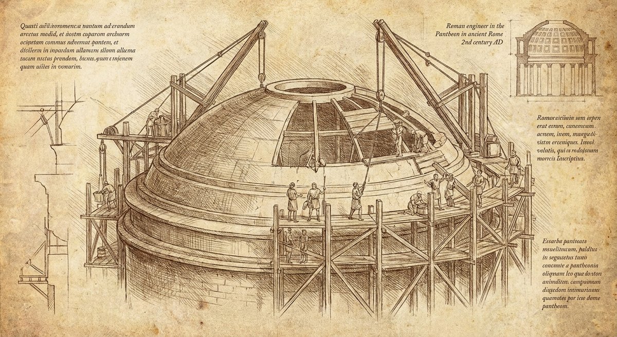 Das antike Pantheon in Rom - fast 2000 Jahre alt